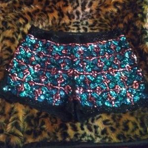 Endless Rose Bad & BOUJIE Sequin shorts BONAROO